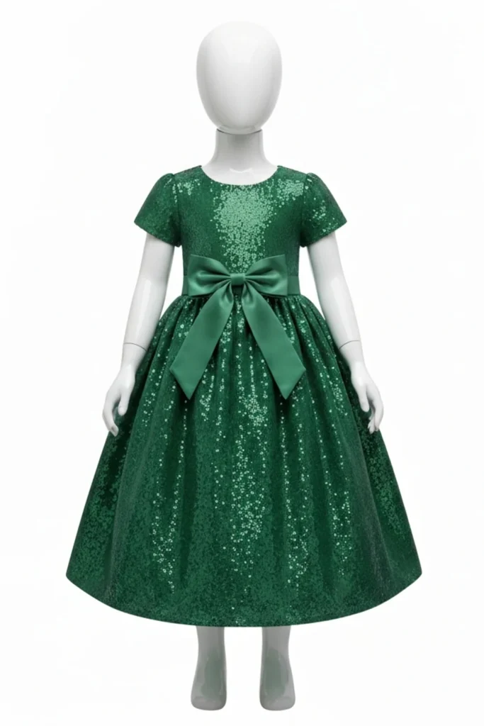 Green Toddler Dress