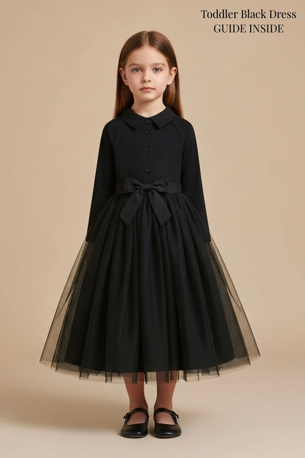 Toddler Black Dress