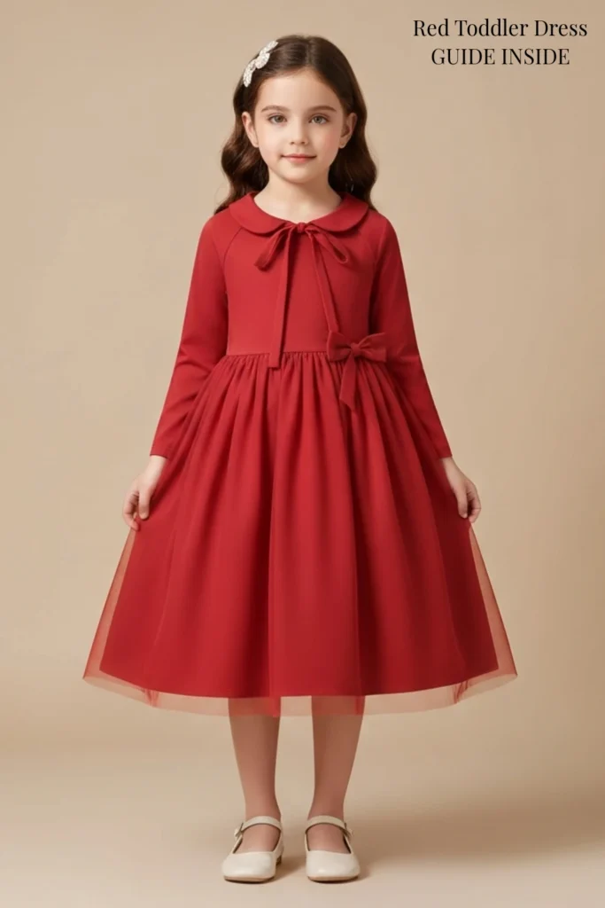 Red Toddler Dress