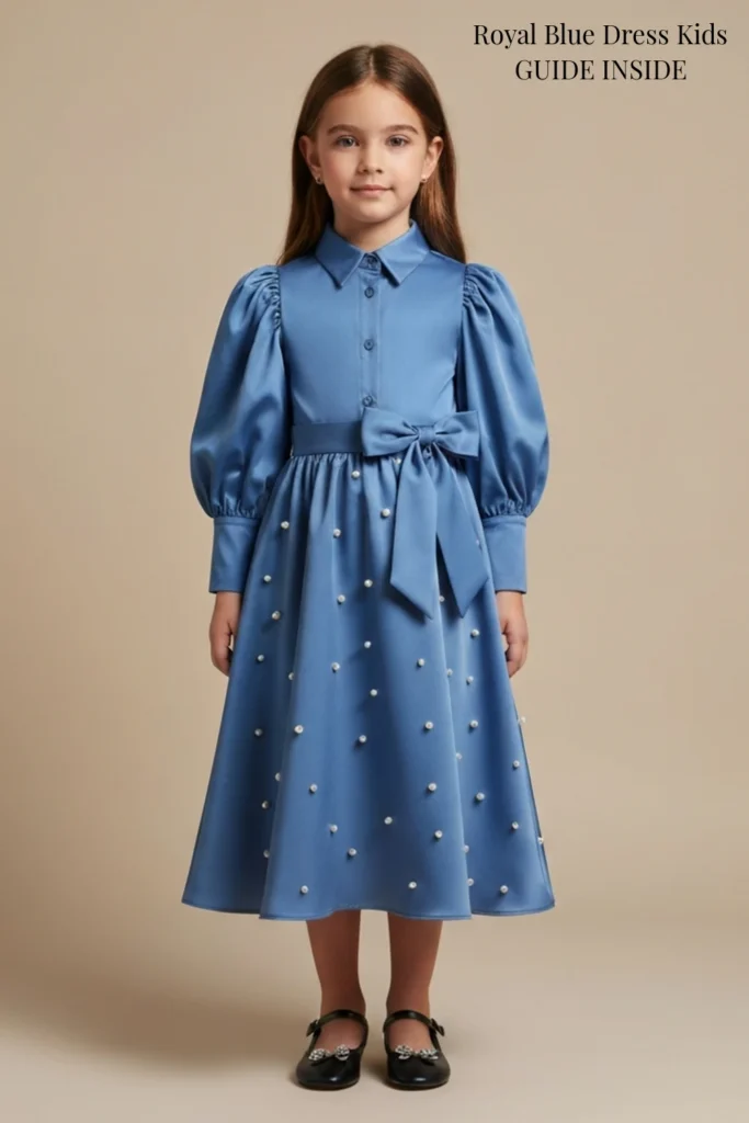 Royal Blue Dress Kids