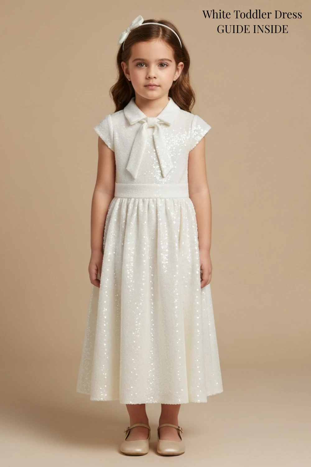 White Toddler Dress