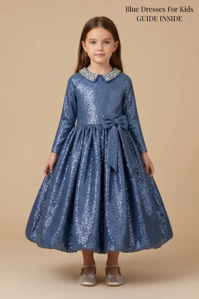 Blue Dresses for Kids