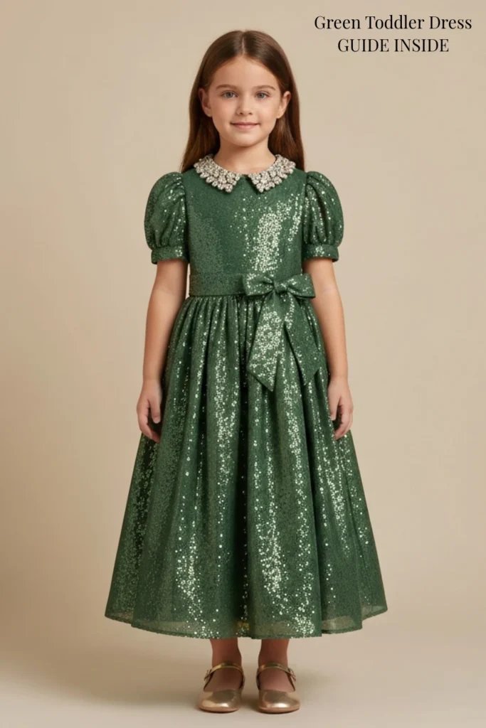 Green Toddler Dress