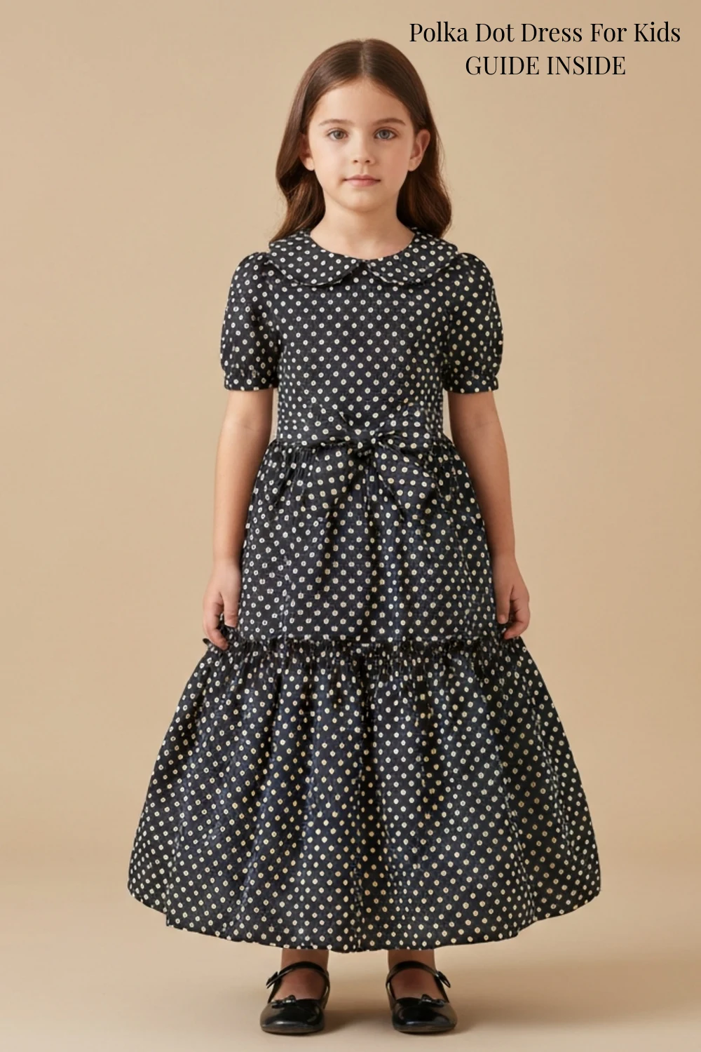 Polka Dot Dress For Kids