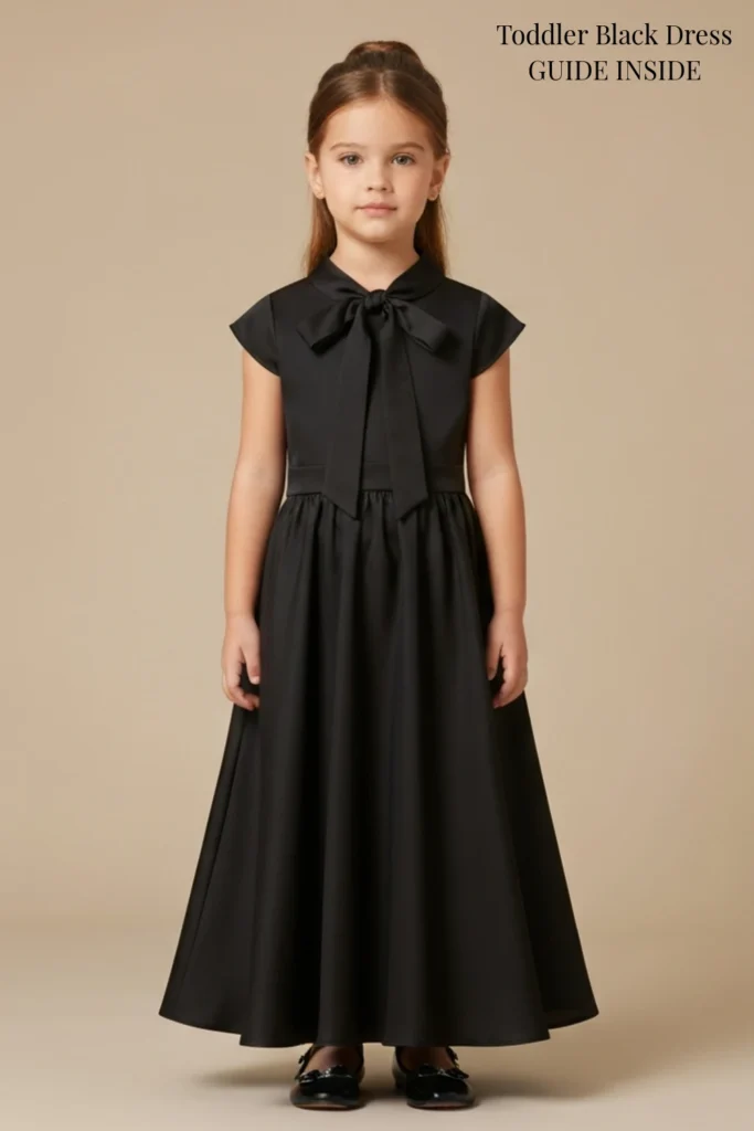 Toddler Black Dress