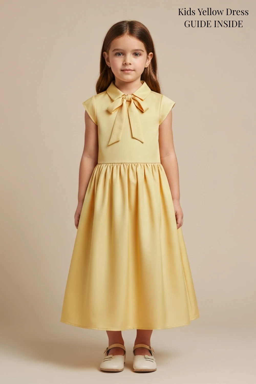 Kids Yellow Dress