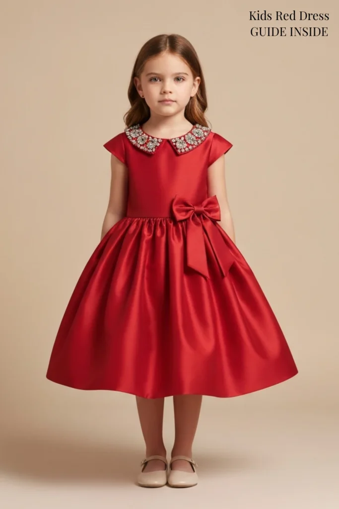 Kids Red Dress