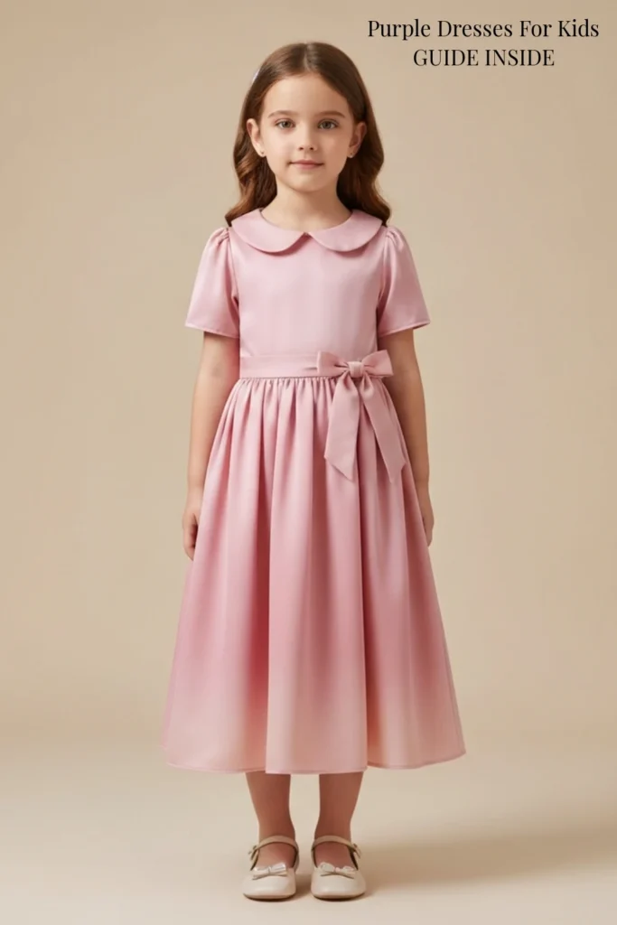 Purple Dresses For Kids
