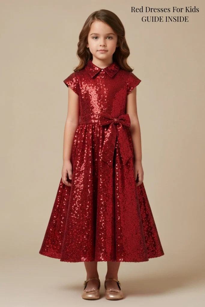 Red Dresses For Kids