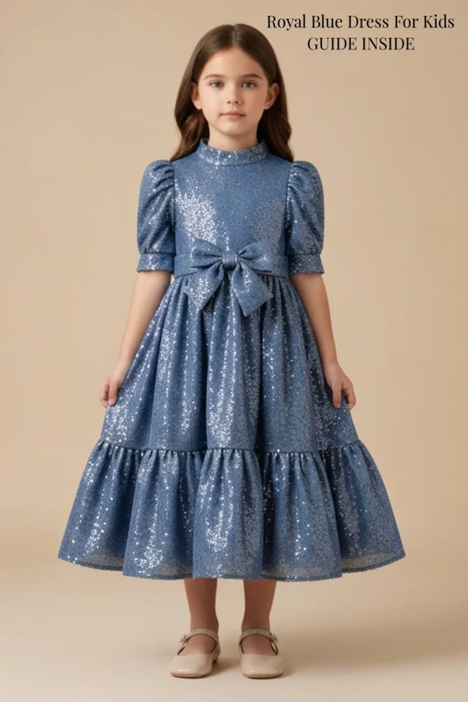 Royal Blue Dress