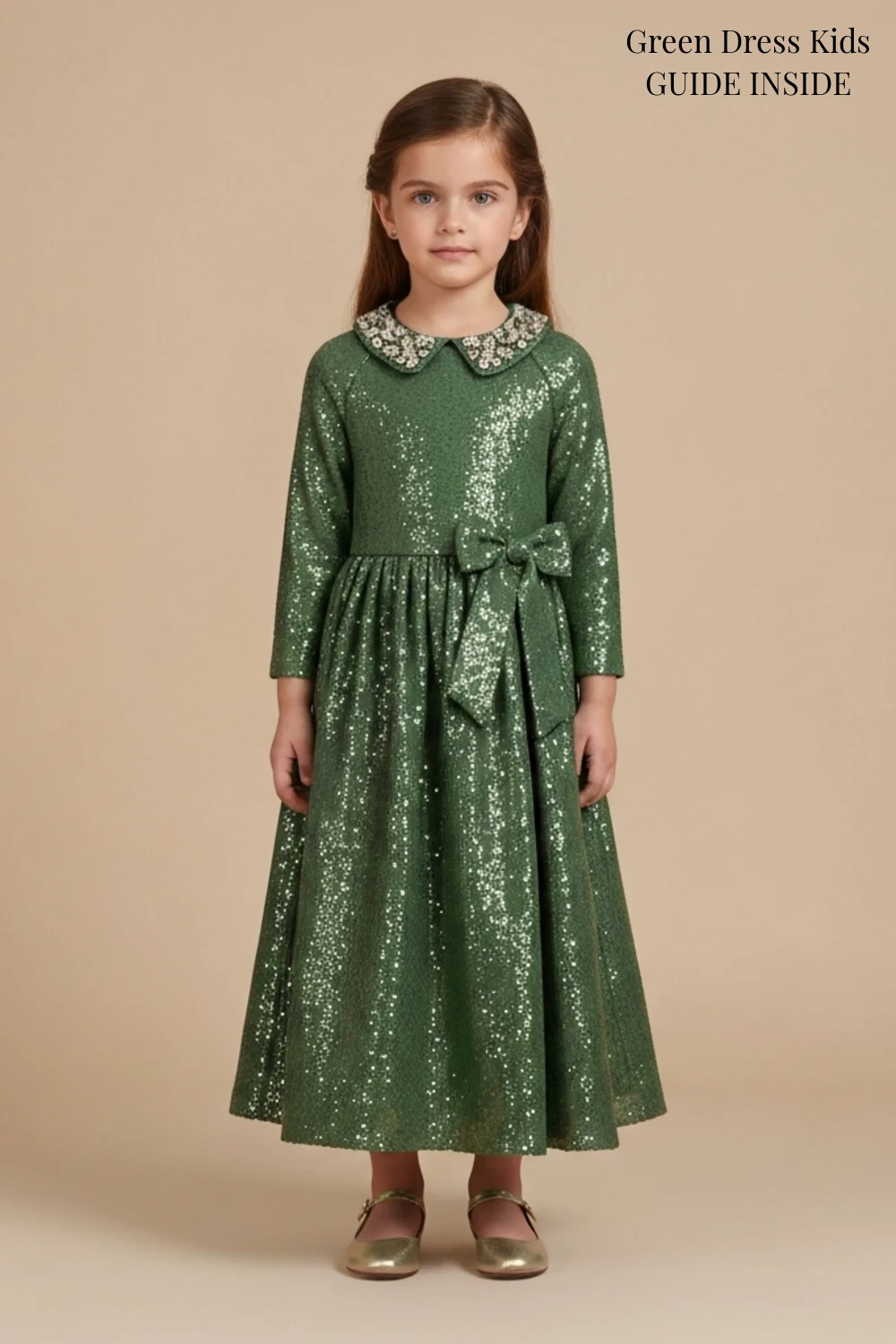 Green Dress Kids
