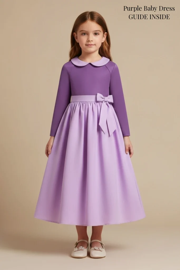 Purple Baby Dress