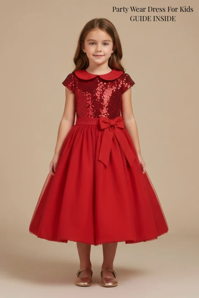 Party Wear Dress For Kids