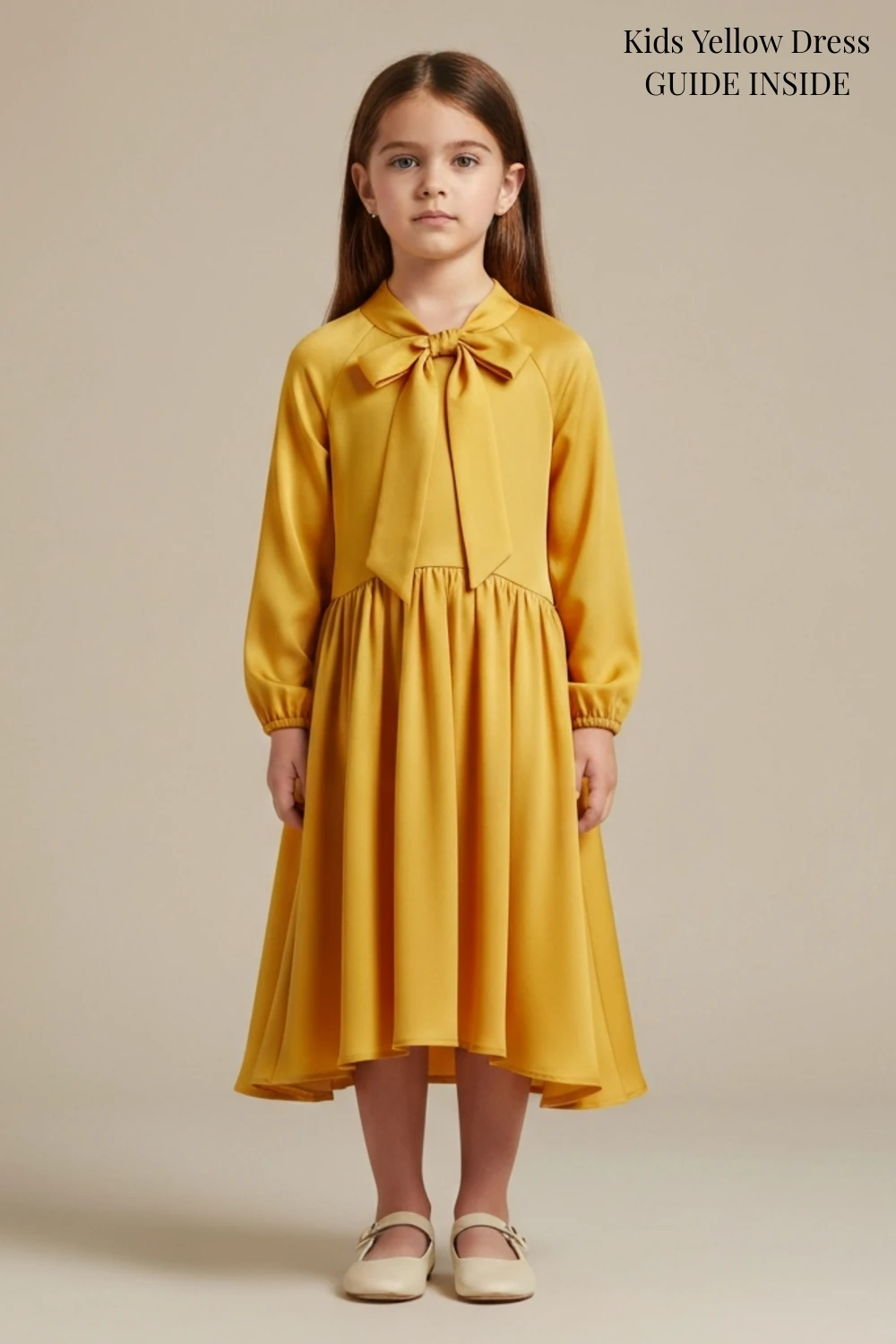 Kids Yellow Dress
