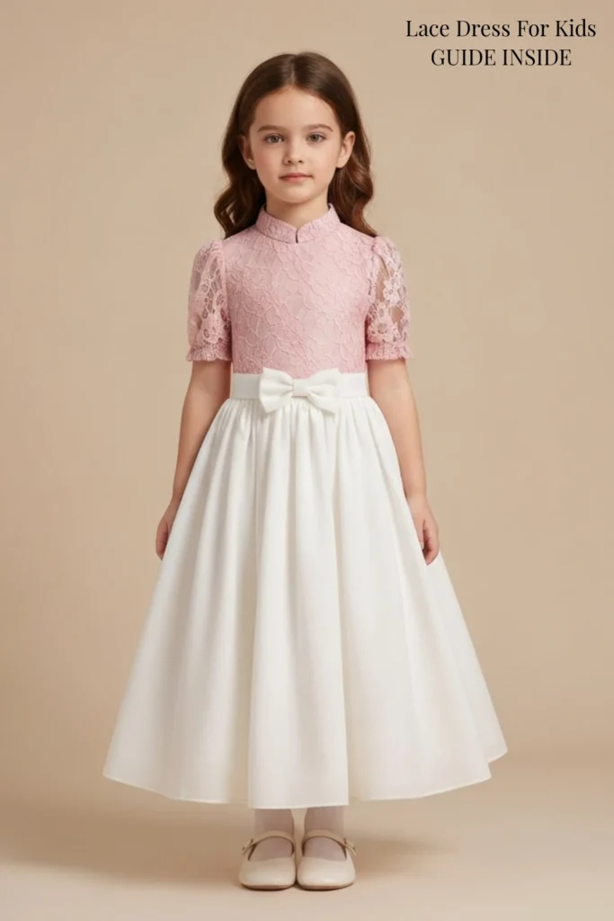 Lace Dress For Kids