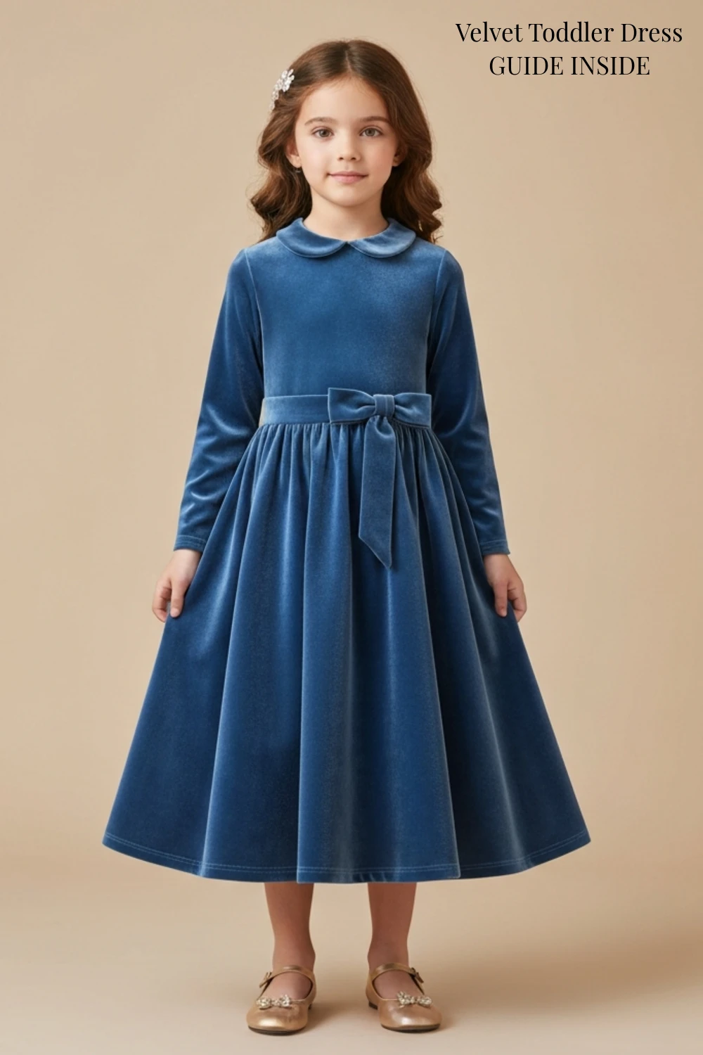 Velvet Toddler Dress