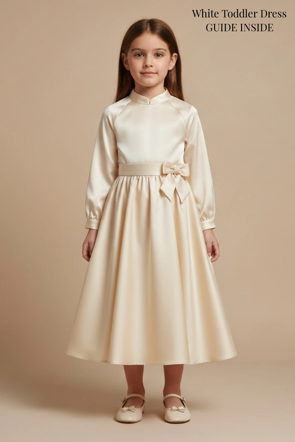 White Toddler Dress
