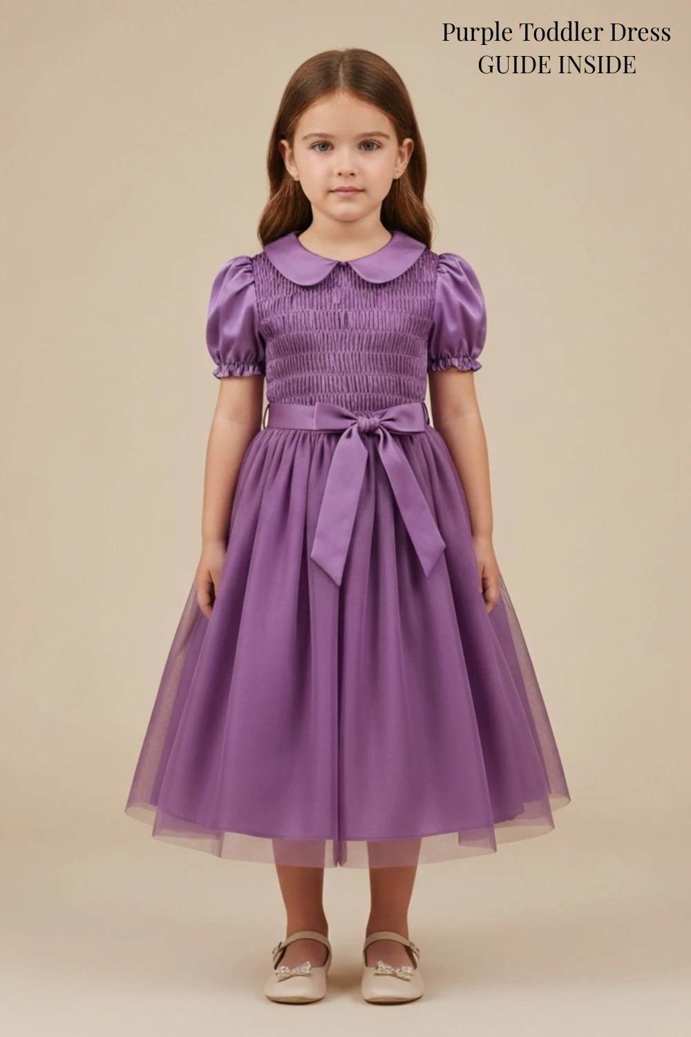 Purple Toddler Dress