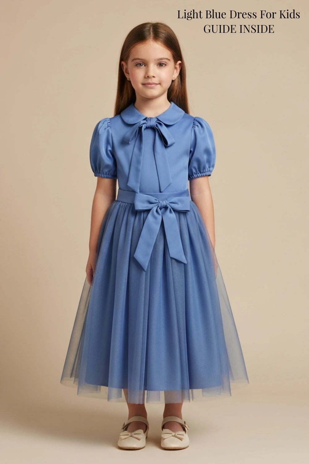 Light Blue Dress For Kids