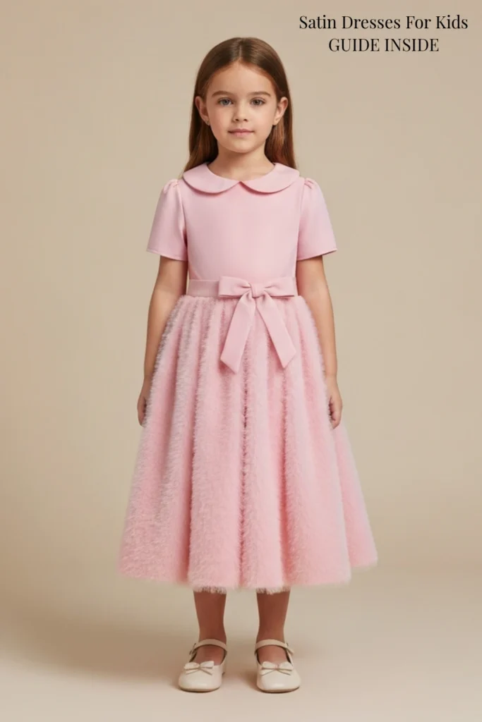 Satin Dresses For Kids