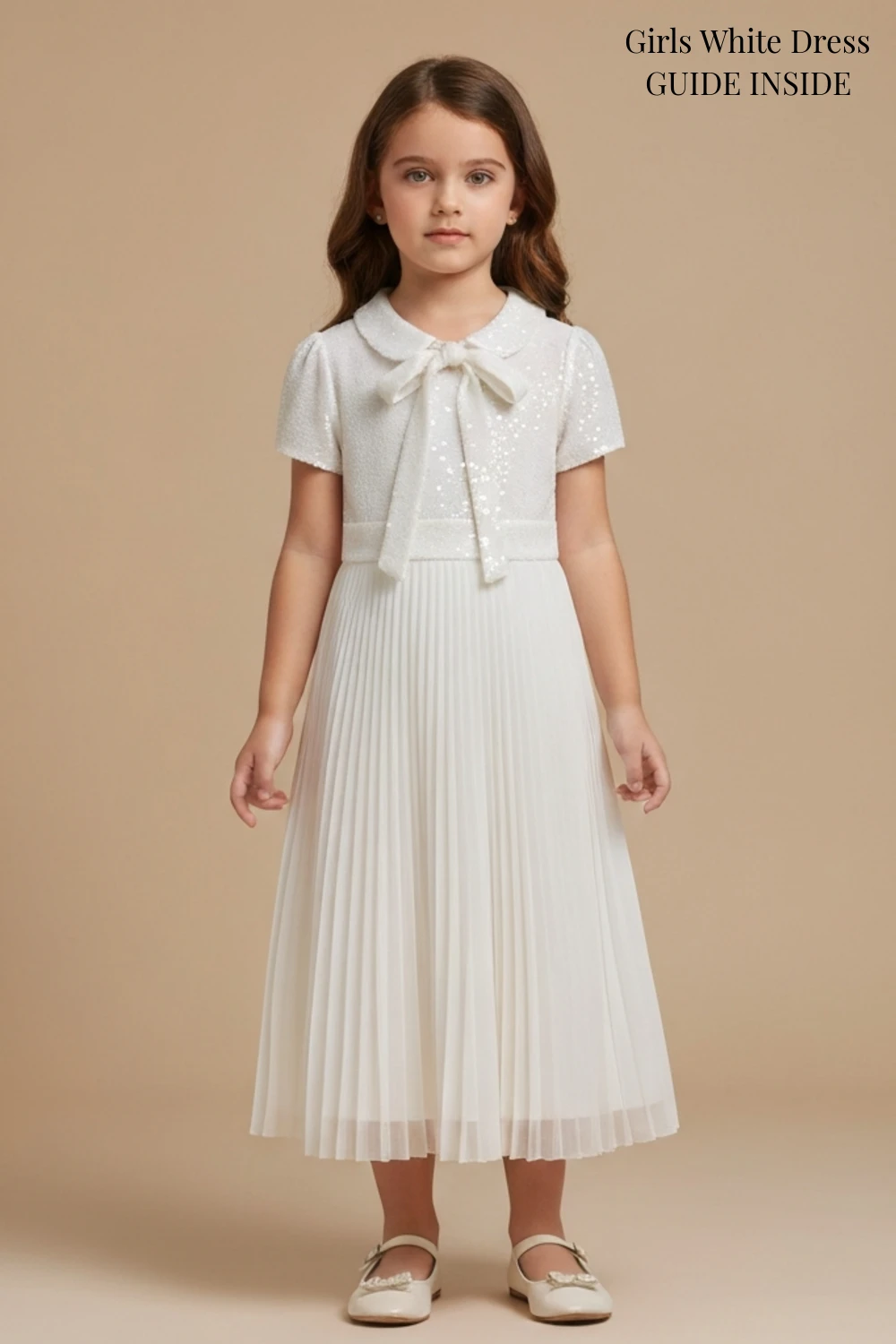 Girls White Dress