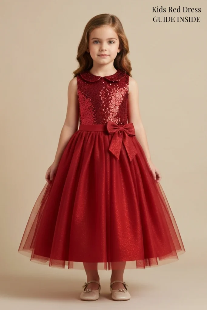 Kids Red Dress