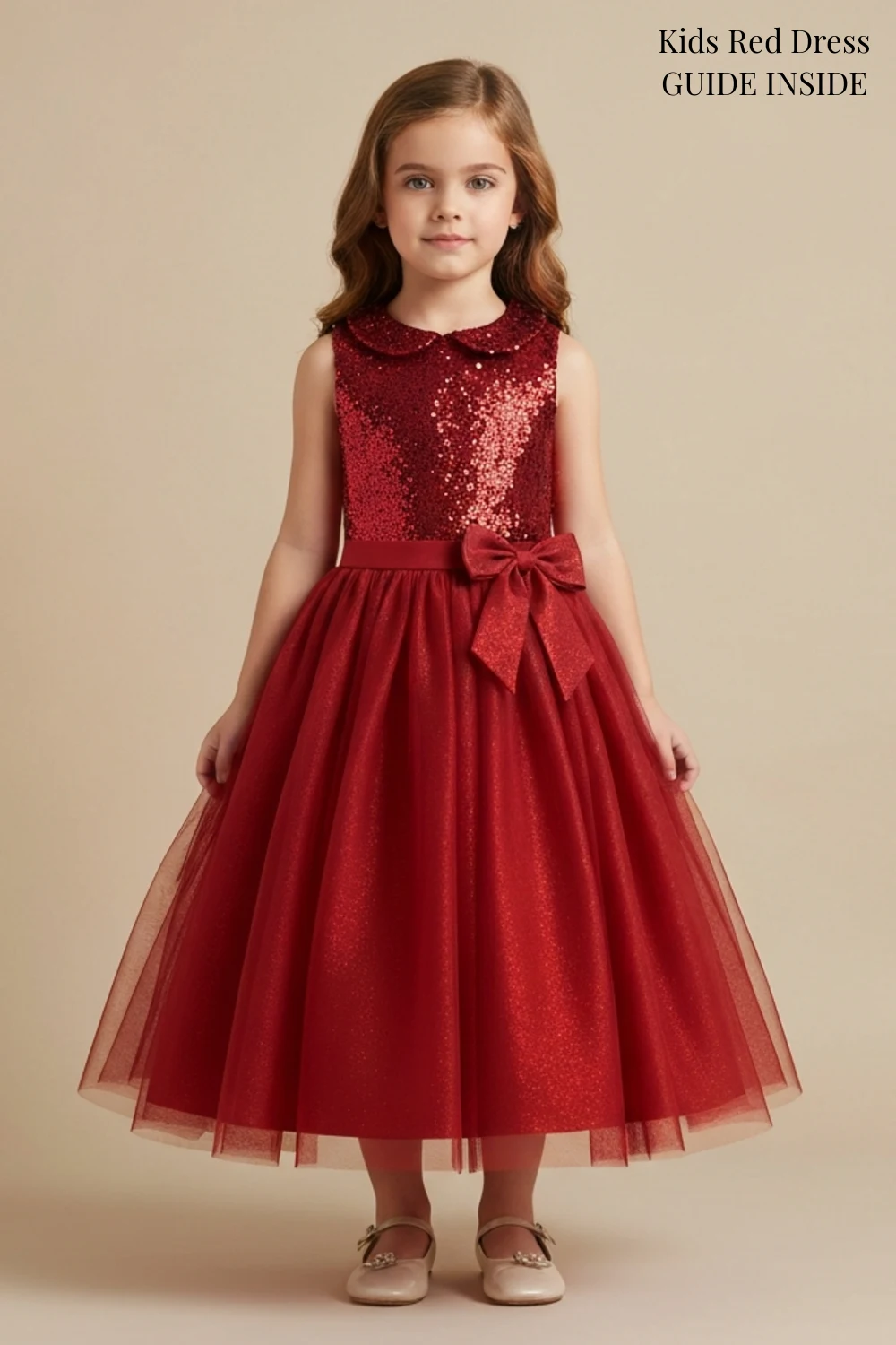 Kids Red Dress