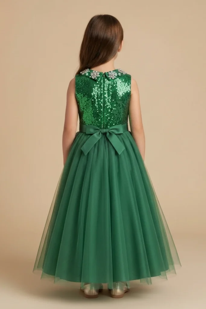 Green Dresses for Kids