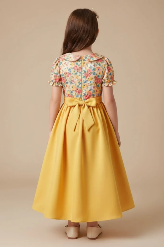 Kids Yellow Dress