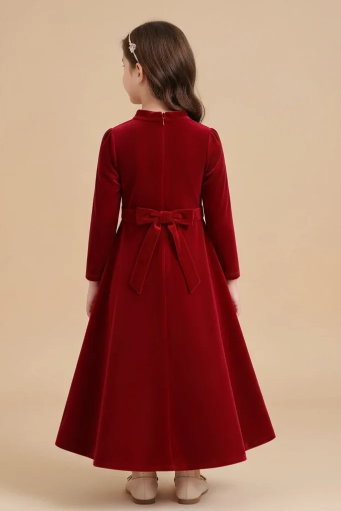 Velvet Toddler Dress