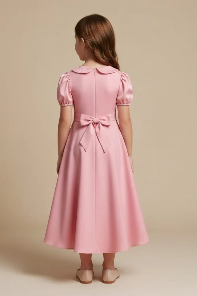 Satin Toddler Dress