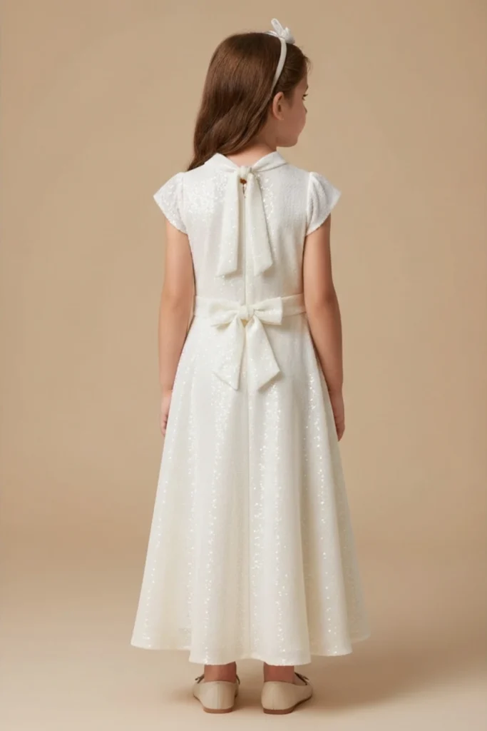 White Toddler Dress