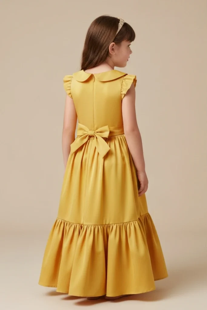 Yellow Dress For Kids
