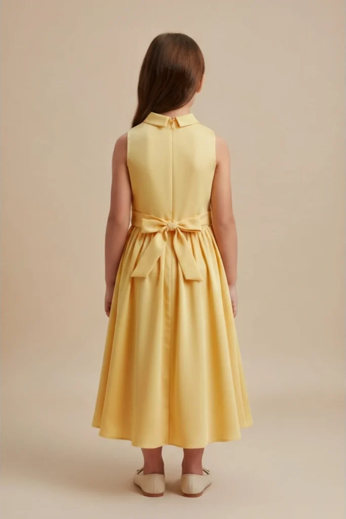 Kids Yellow Dress
