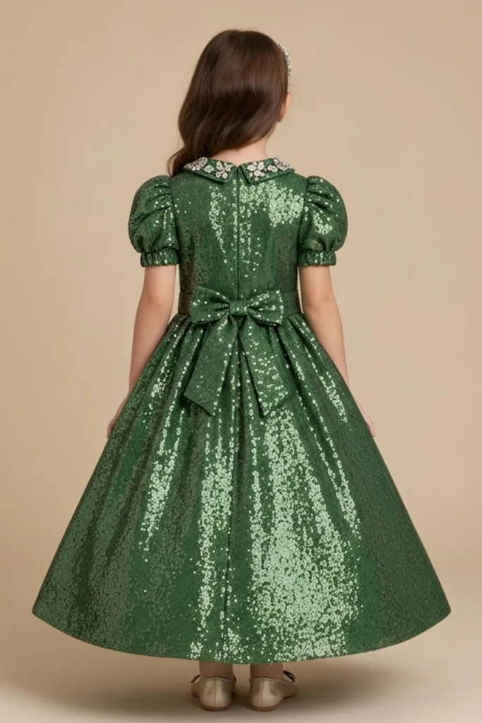 Green Dresses for Kids