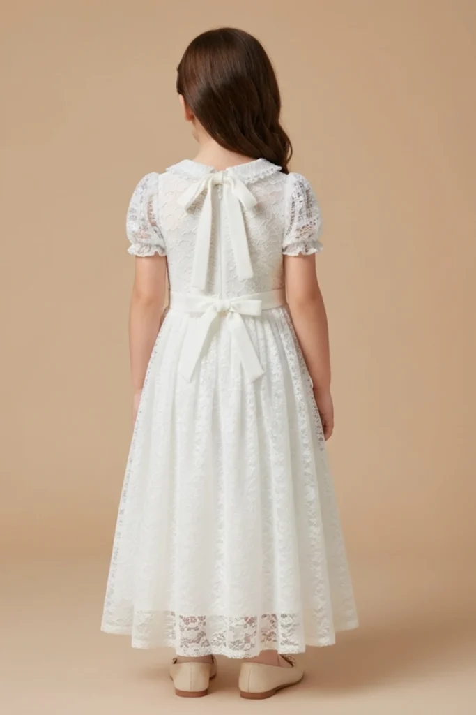 Toddler White Dress