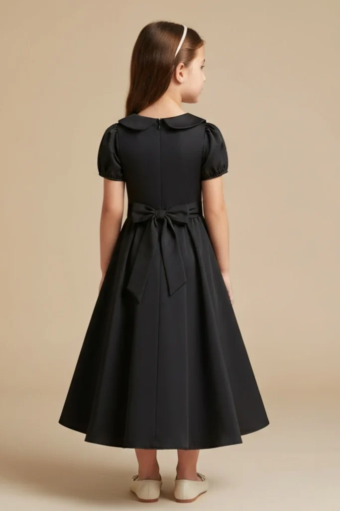 Girls Black Dress