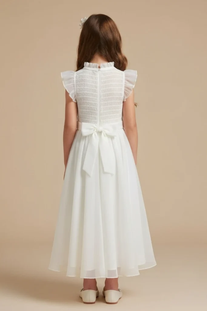 Toddler White Dress
