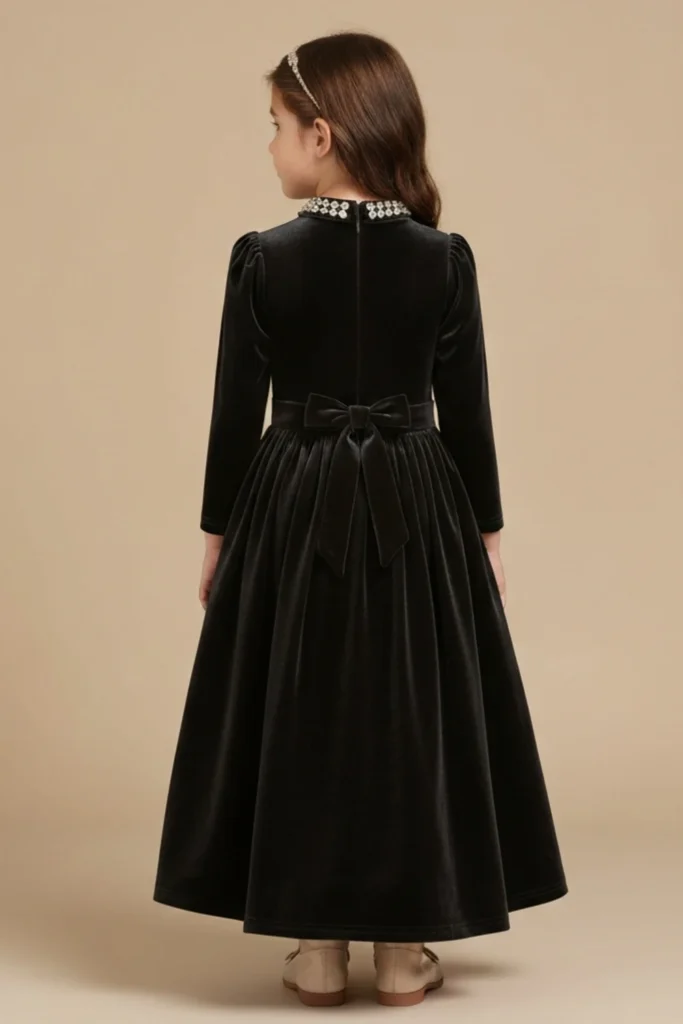 Girls Black Dress