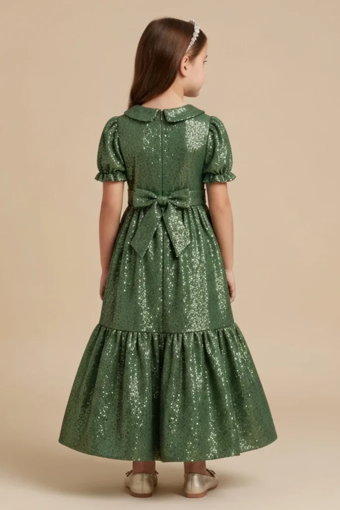 Green Dresses For Kids