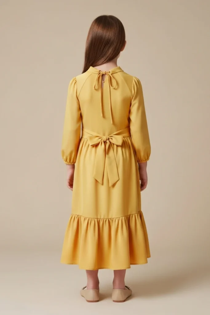 Kids Yellow Dress