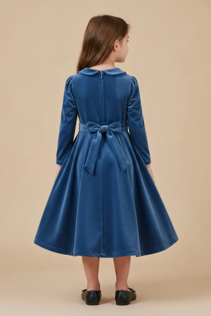 Velvet Toddler Dress
