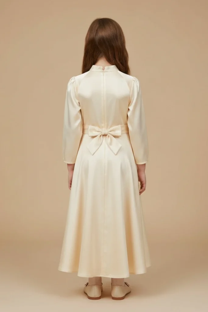 White Toddler Dress