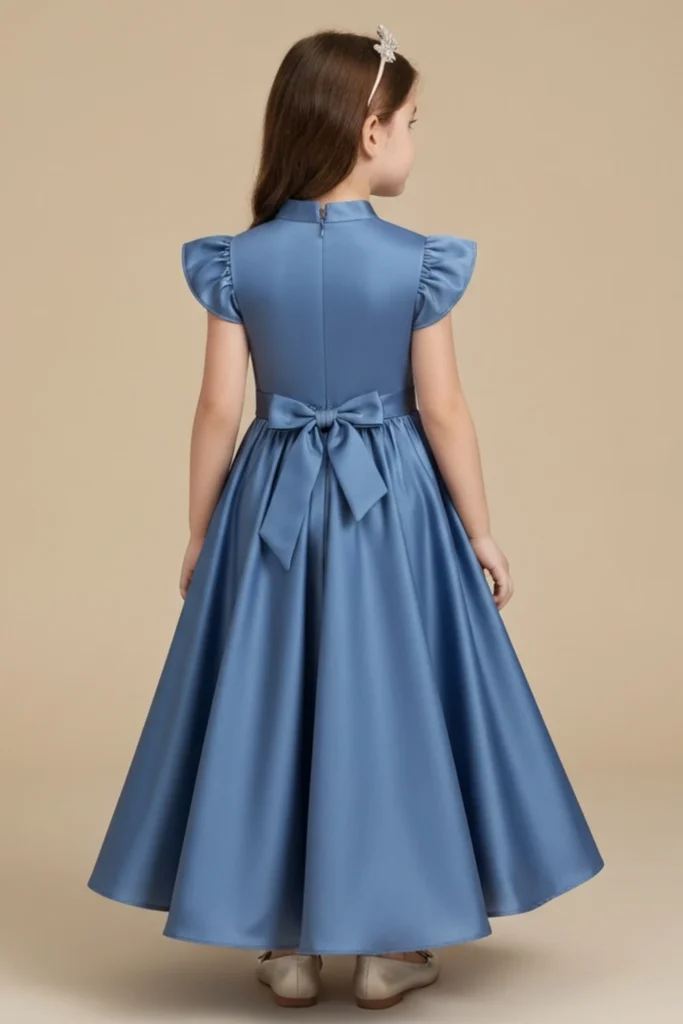 Royal Blue Dress For Kids