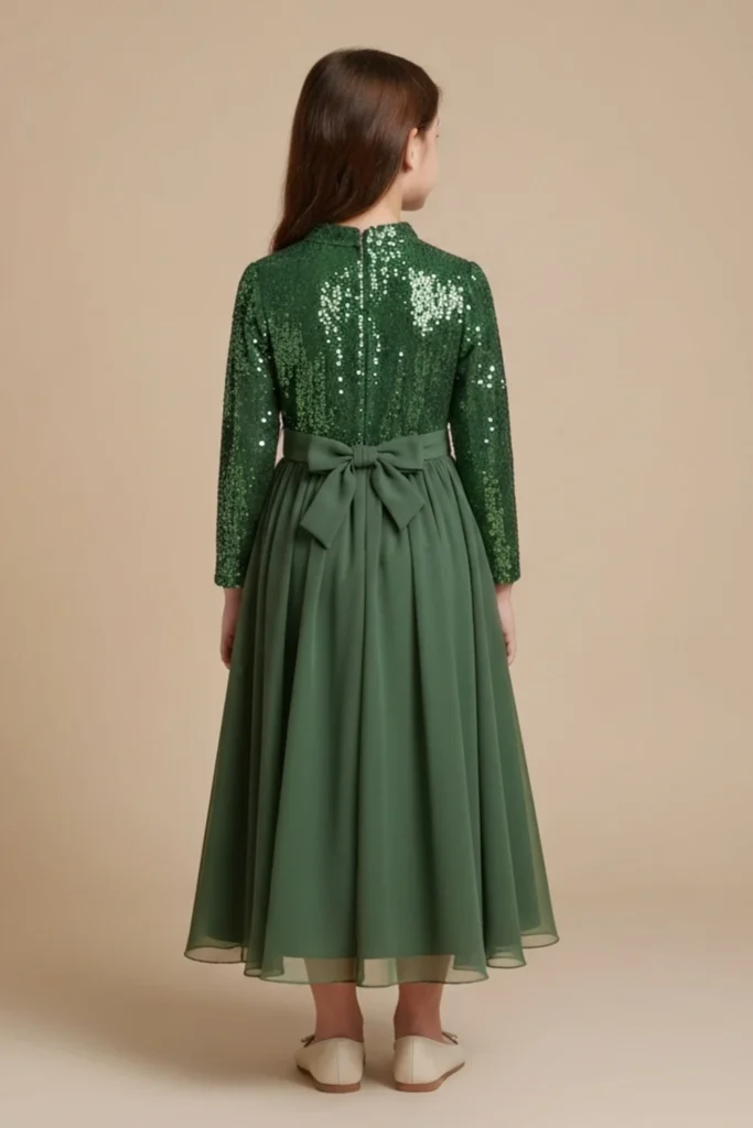 Green Toddler Dress