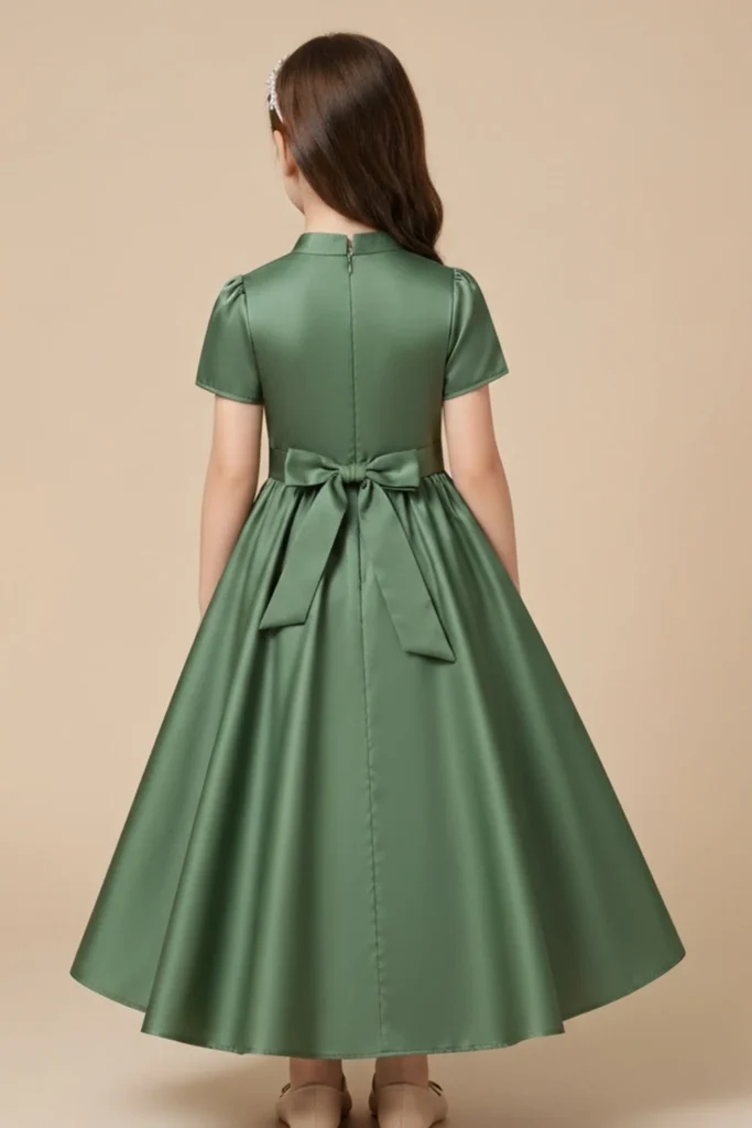Satin Toddler Dress
