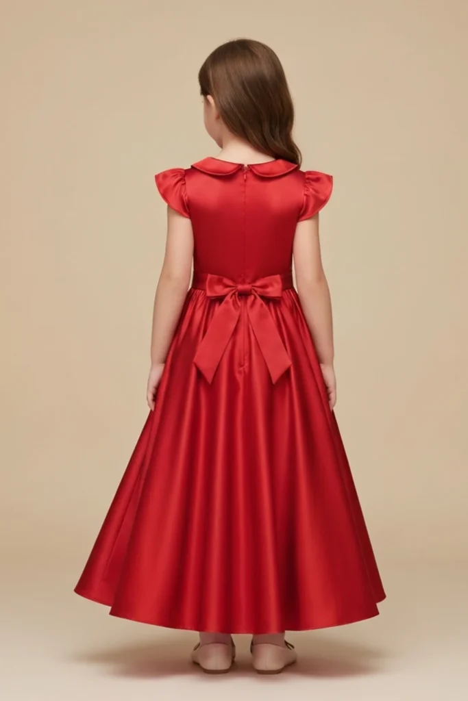 Girls Red Dress