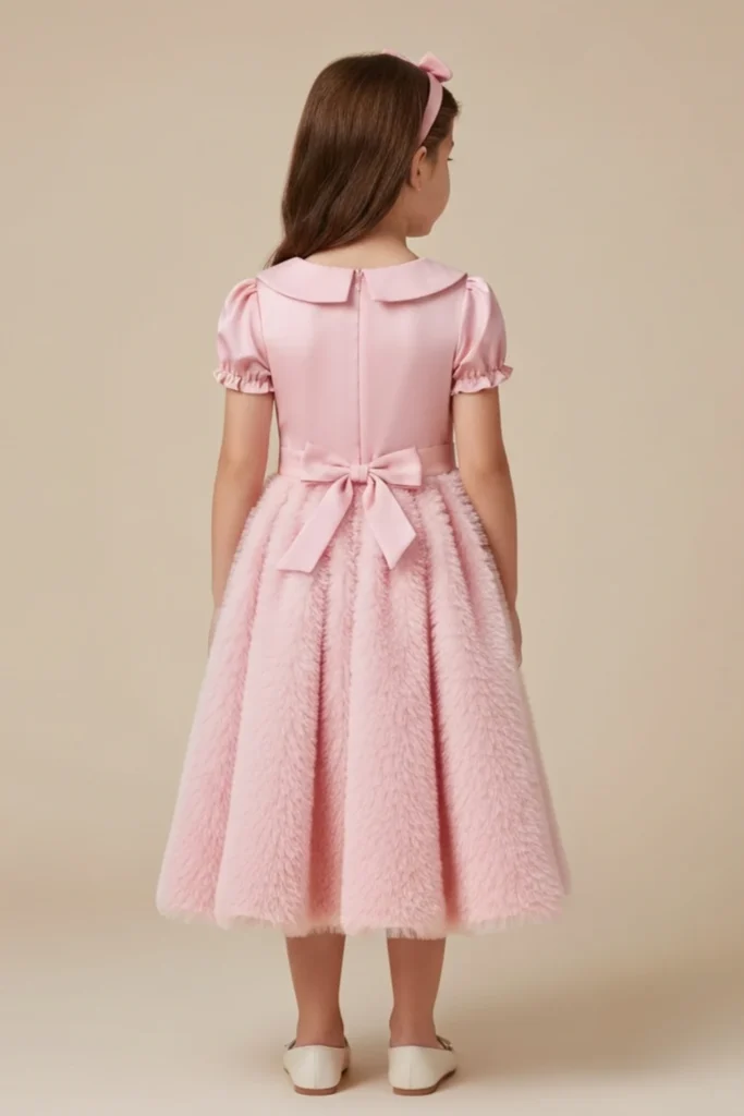 Satin Dresses For Kids
