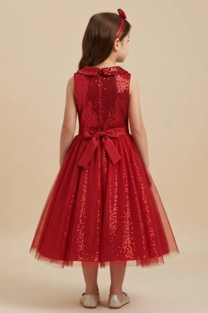 Kids Red Dress