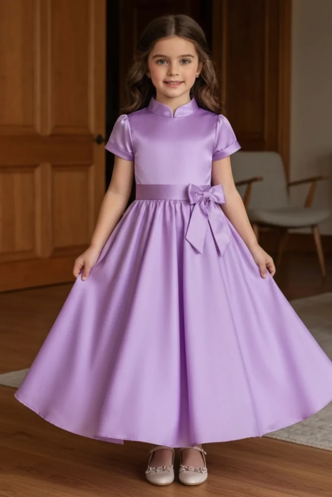 Kids Satin Dress